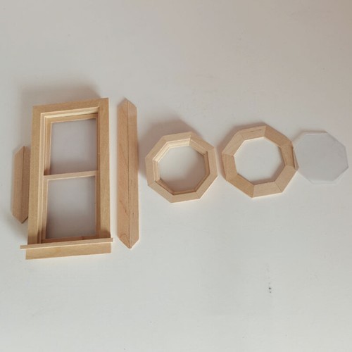 Miniatur fensterrahmen - miniatur,