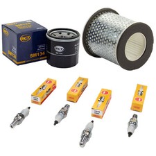 Set Luftfilter Ölfilter Zündkerze für Yamaha XJ 600 N S Diverson 1992-03 Wartung