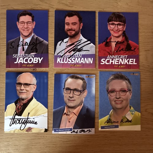 Autogrammkarten ard gefragt - ard,