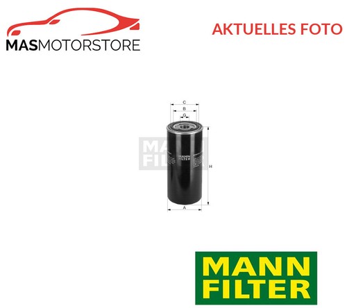 Motor ölfilter mann filter - motor, wd