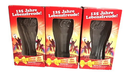 Coca cola glas 125 - 3x,
