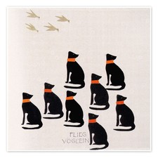 Poster Bilderbuch - Flieg