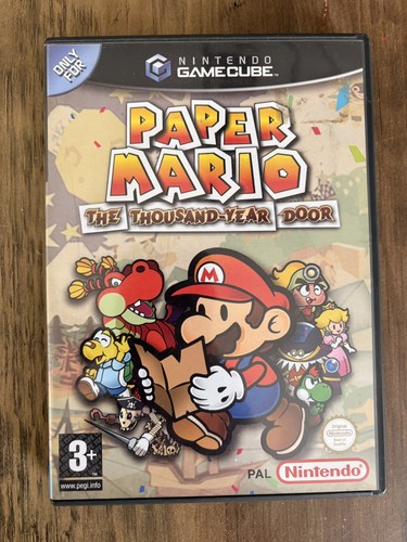 Nintendo gamecube paper mario - paper,