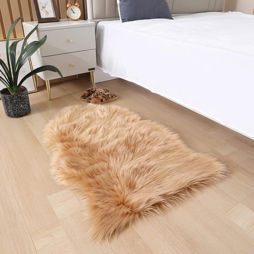 Faux fell teppich - faux,