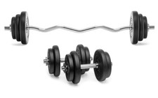 Kurzhantel- und SZ-Curlset