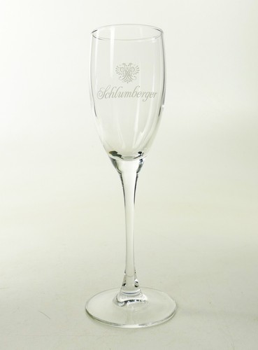 Schlumberger sekt stielglas - schlumberger,