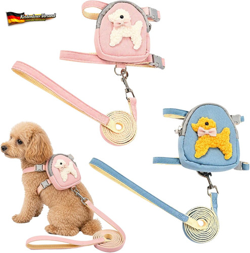 Katzengeschirr set mit leine - mit,