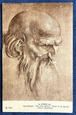 AK Albrecht Dürer Apostelkopf Künstlerkarte Verlag Ackermann No.2300
