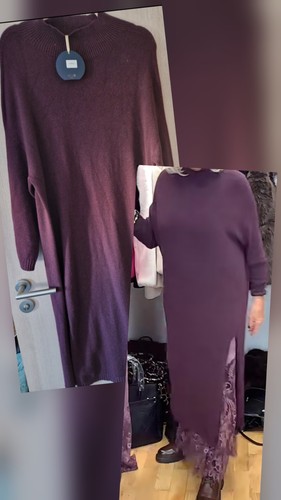 Strickkleid midi maxikleid - strickkleid,