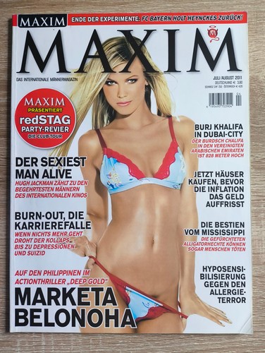 Maxim juli august 2011 - 2011, marketa