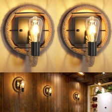 Industrielle Wandleuchte