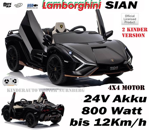 Lamborghini sian kinderauto - sian,