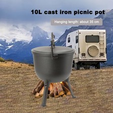 10L Gusseisen Feuertopf