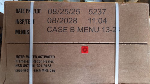Army mre epa - us, prepper