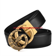 Luxus Herren Gürtel Echtes