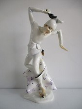 Ens Porzellan Figur " Onkel Fritz " Höhe ca. 21 cm nach Wilhelm Busch