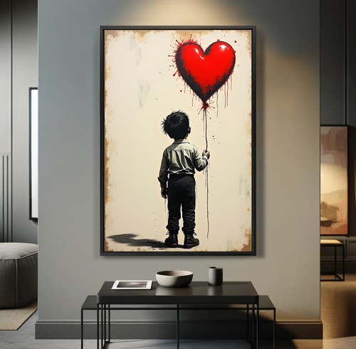 Banksy kind mit - banksy,