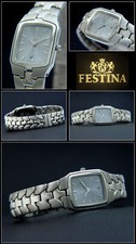 Damenuhr festina edelstahl - damenuhr,