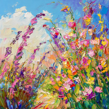 Farbe Abstrakt Impressionismus