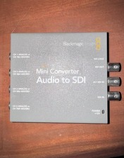 Black Magic Audio to SDI |