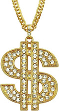 Hip Hop Schmuck,Kette Dollar