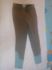 Reithose 146 Mädchen riding camp grau