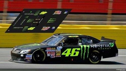 Aufkleber toyota camry nascar - aufkleber,