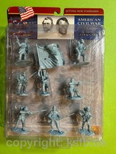 1/32 - 1/24 Conte US Bürgerkrieg Nordstaaten Union Infanterie Soldaten Figuren