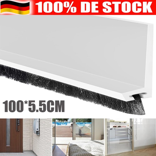 Zugluftstopper 100cm weiß - zugluftstopper,