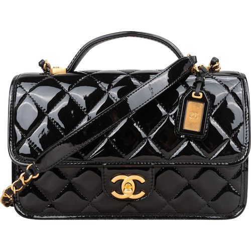 Chanel quilted patent - chanel,