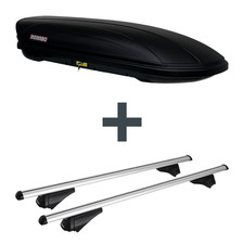 Dachbox Menabo Marathon 460 + Dachträger Menabo Tiger für BMW X4 Typ G02/ F98 NP