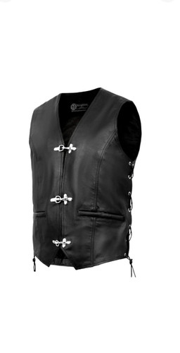Herren motorrad lederweste - herren,