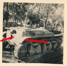 137638: Foto Mun-Schlepper Munitionspanzer Typ Renault R-35, Maling Granate, TOP