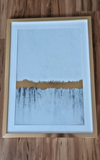 Kunstdruck mit Goldrahmen, Modern, 73,5x53,5 cm, # 2