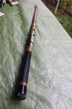 OPas alte Angelrute Teleskop Noris  Shakespeare 5 m Travell Angel Angler VINTAGE