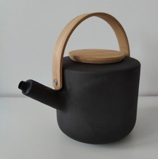 Stelton Teekanne Theo - Schwarz - Top-Zustand