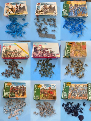 Konvolut sets 72 figuren - sets, 1:72