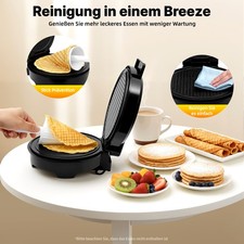 Elektrisch Waffeln Eiswaffel