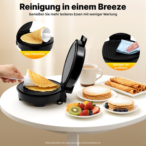 Elektrisch waffeln eiswaffel - waffeln,