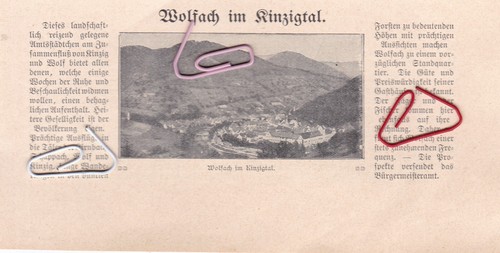 Wolfach kinzigtal st - /,