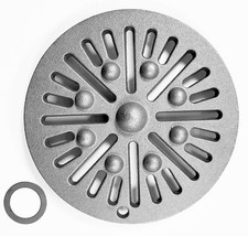 Original DAN SKAN Gussrost inkl. Gleitring Rost Rundrost Ascherost Kaminrost!