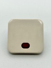 Merten 310874 System Basis Atelier Kontroll rot Schalter Wippe Cremeweiß Weiß