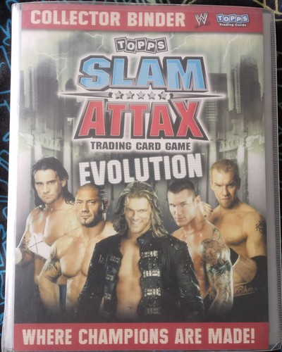Topps wwe slam attax - wwe,