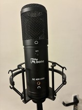 The t.bone SC 420 USB Studio Mikrofon mit Popschutz und Stativ Inkl. Headphone