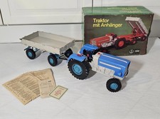 Piko Anker Blauer Traktor DDR