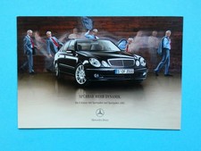 Brochure - Mercedes W211 -