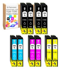 10er Multipack für epson Stylus SX438W patronen SX435W SX230 SX130 SX125