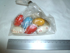 Ostereier aus Holz Holzostereier in OVP   Ostern Osterdeko Erzgebirge  DDR