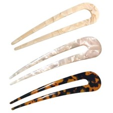 3 Stück Haarnadeln U Stick