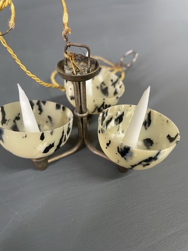 Antike puppenstuben lampe - puppenstuben,